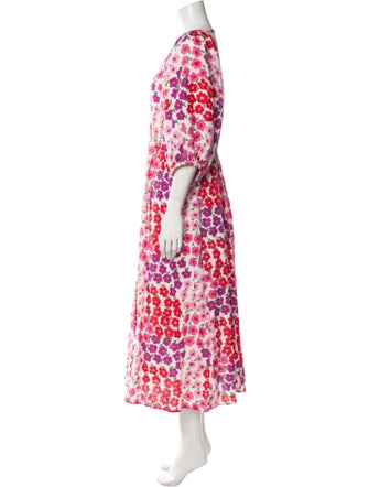 Paul & Joe Floral Print Long Dress
