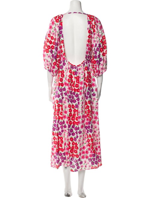 Paul & Joe Floral Print Long Dress