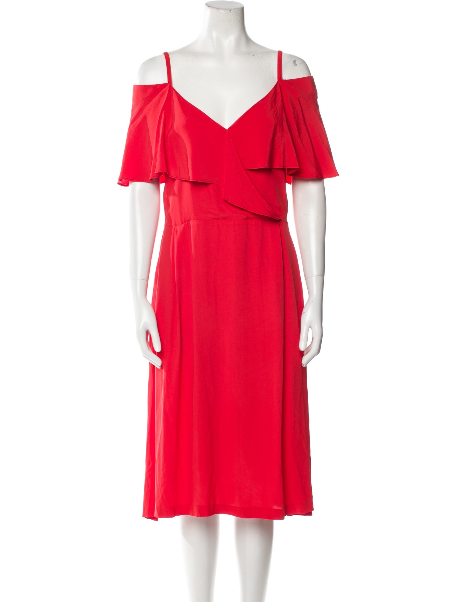 Paul & Joe V-Neck Midi Length Dress
