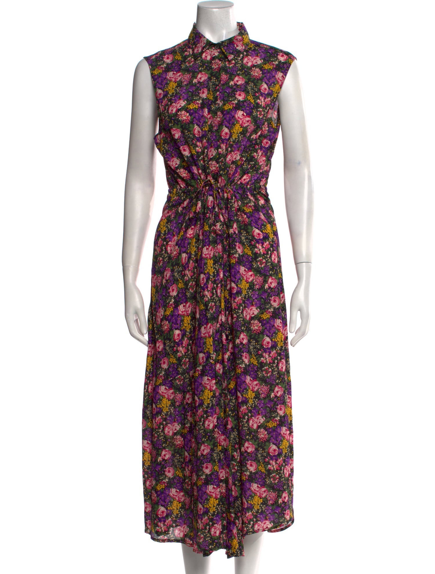 Paul & Joe Floral Print Long Dress
