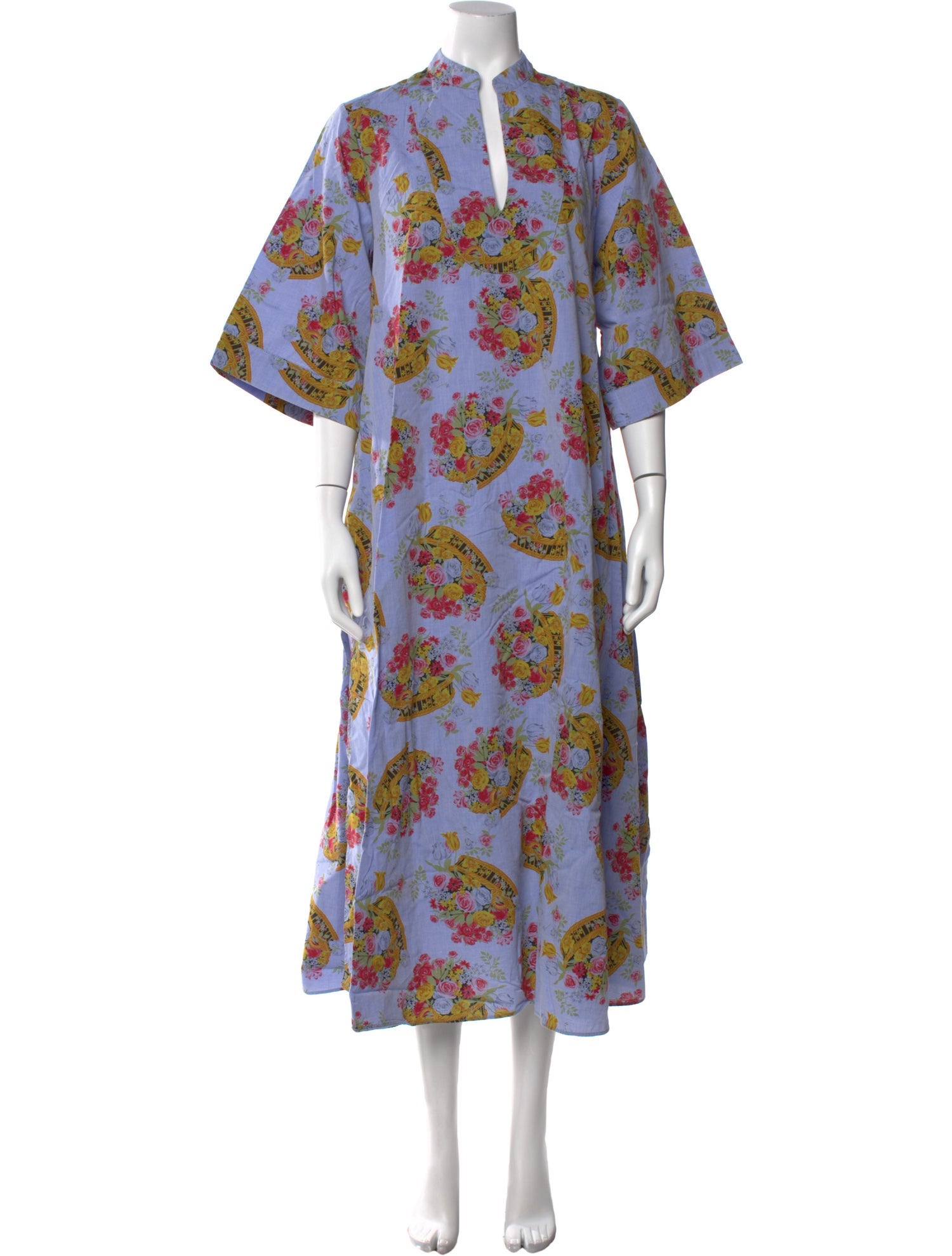 Paul & Joe Floral Print Long Dress