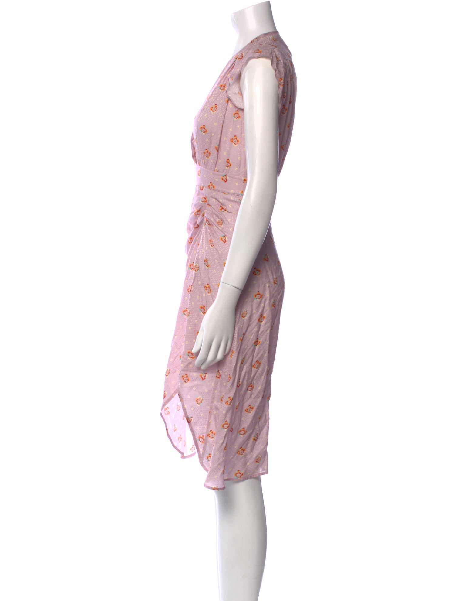 Paul & Joe Printed Knee-Length Dress