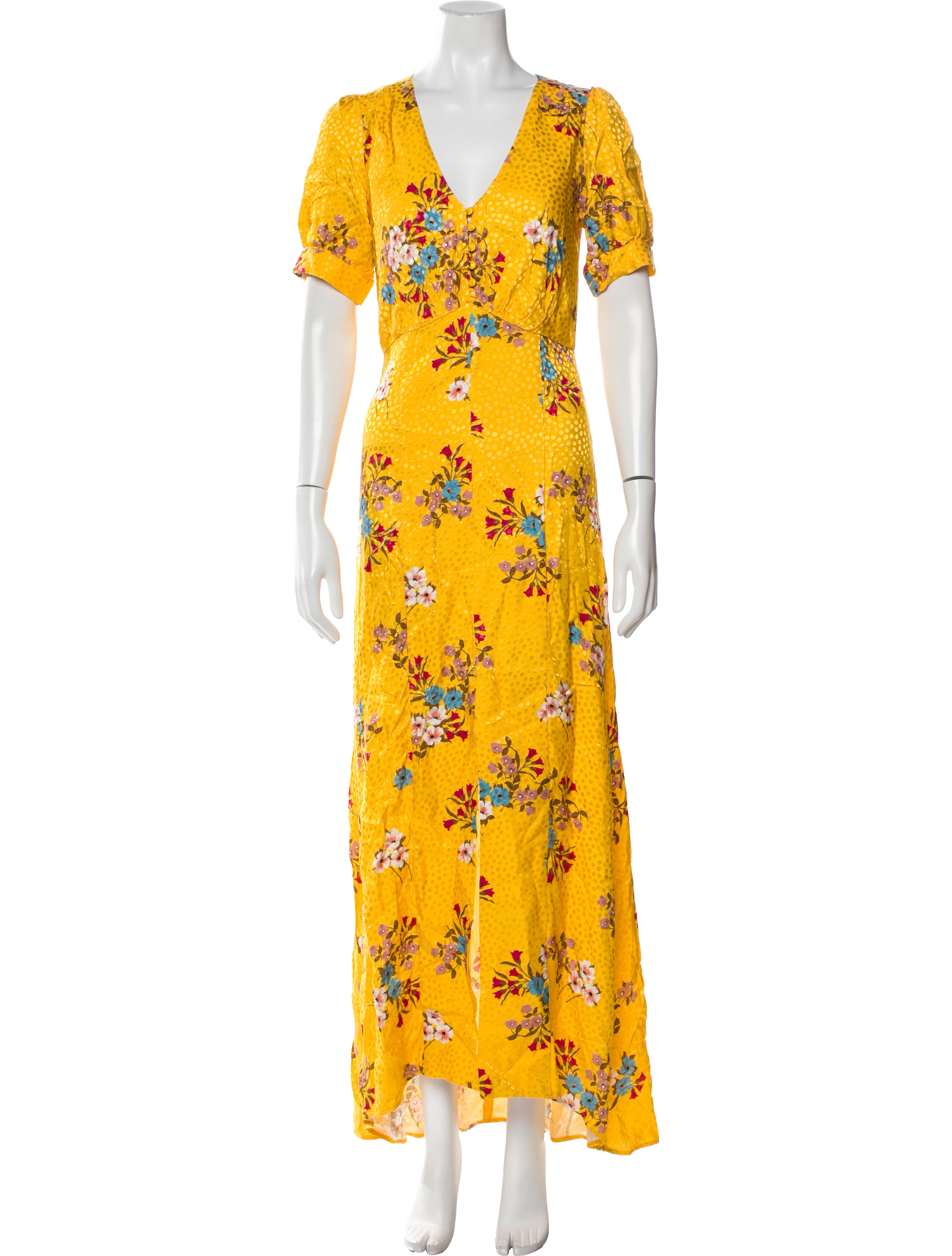 Paul & Joe Floral Print Long Dress