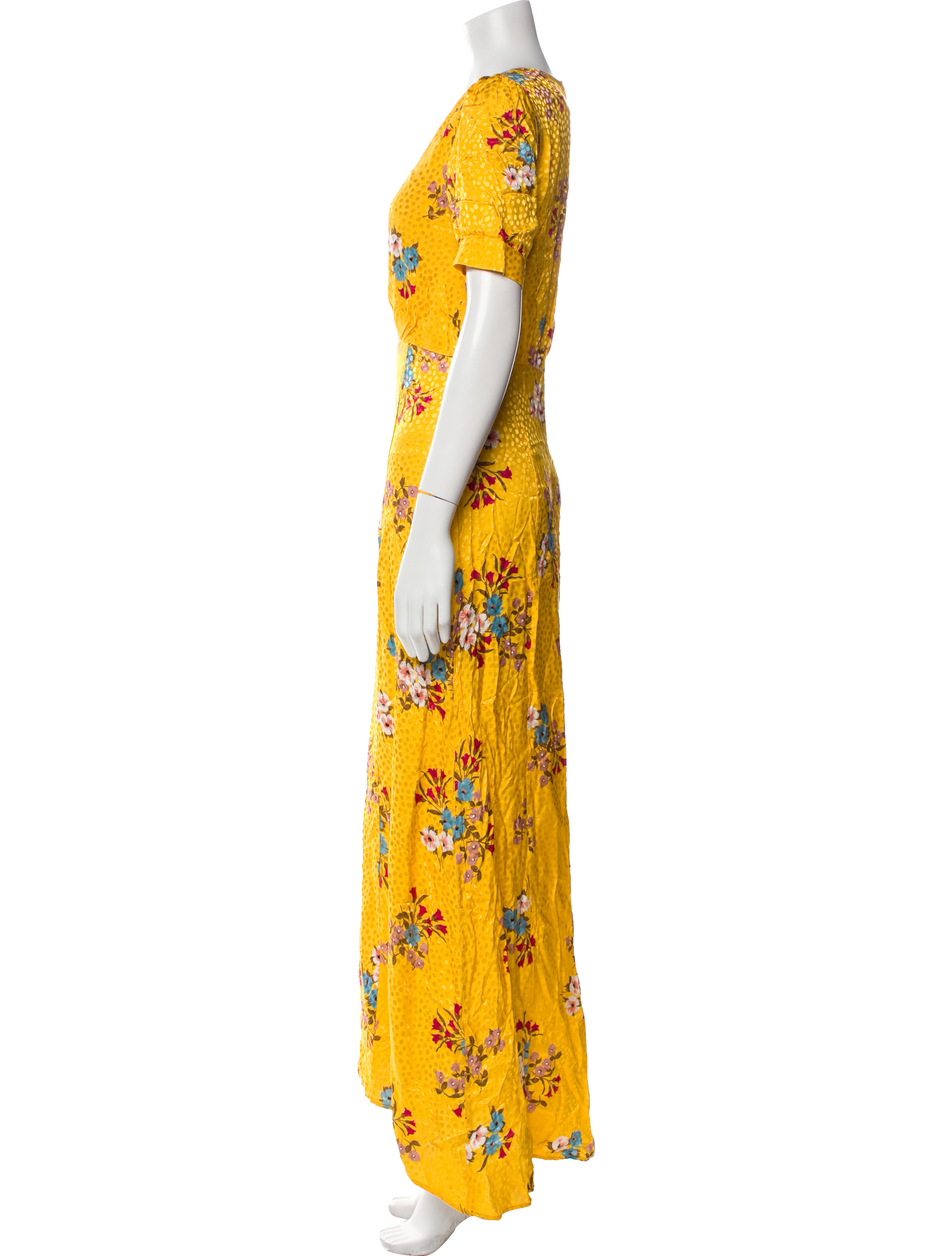 Paul & Joe Floral Print Long Dress