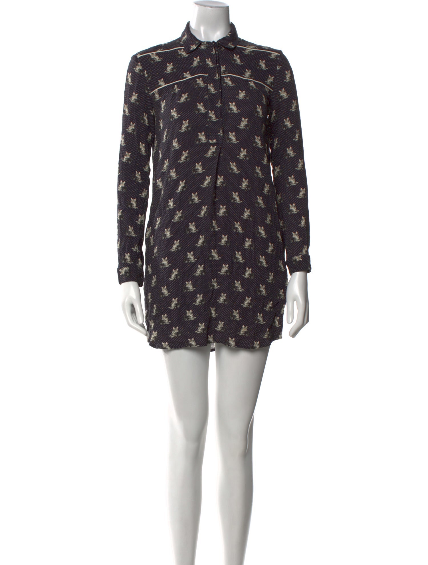 Paul & Joe Silk Mini Dress