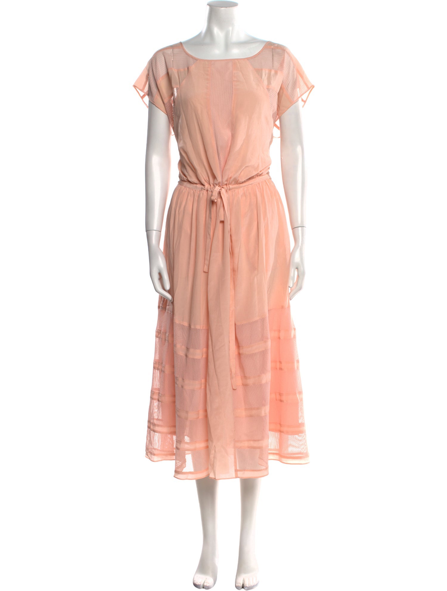 Paul & Joe Silk Midi Length Dress