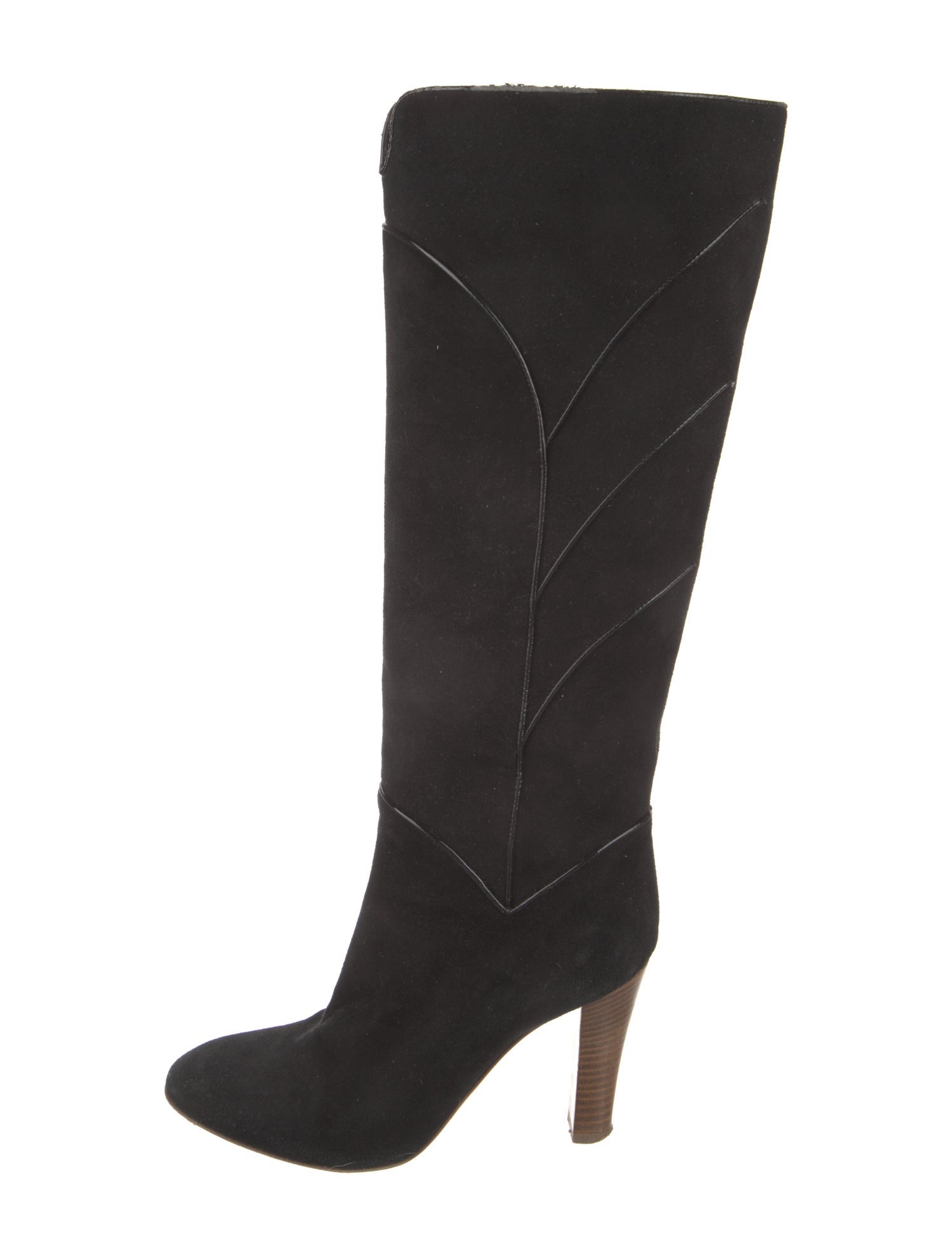 Paul & Joe Suede Leather Trim Embellishment Boots