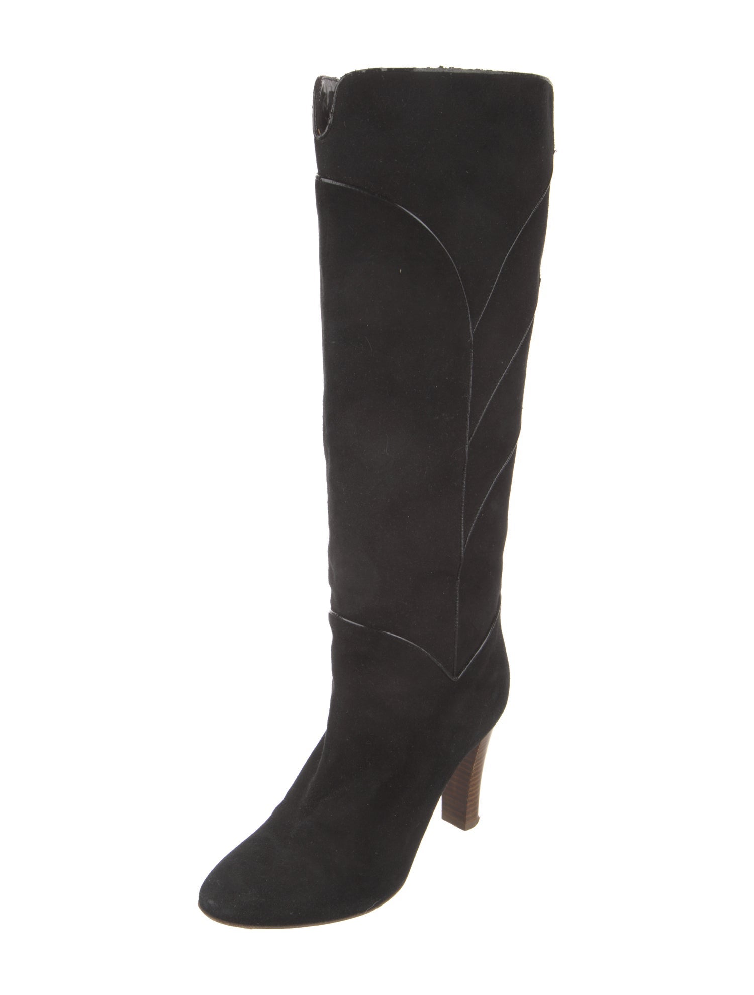 Paul & Joe Suede Leather Trim Embellishment Boots