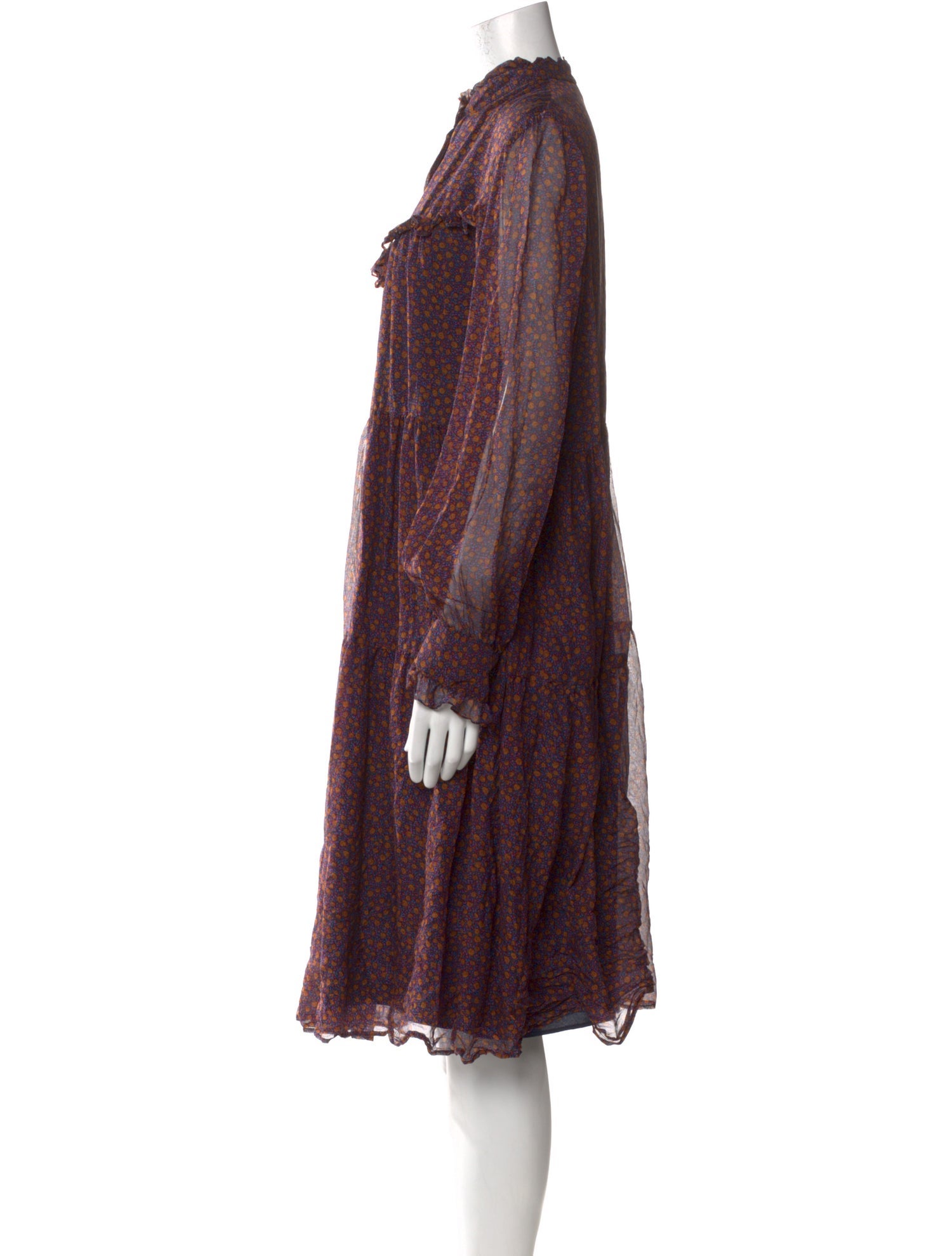 Paul & Joe Silk Knee-Length Dress