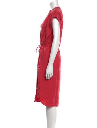 Paul & Joe V-Neck Midi Length Dress