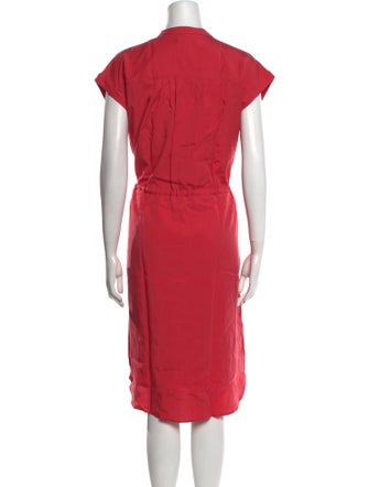 Paul & Joe V-Neck Midi Length Dress