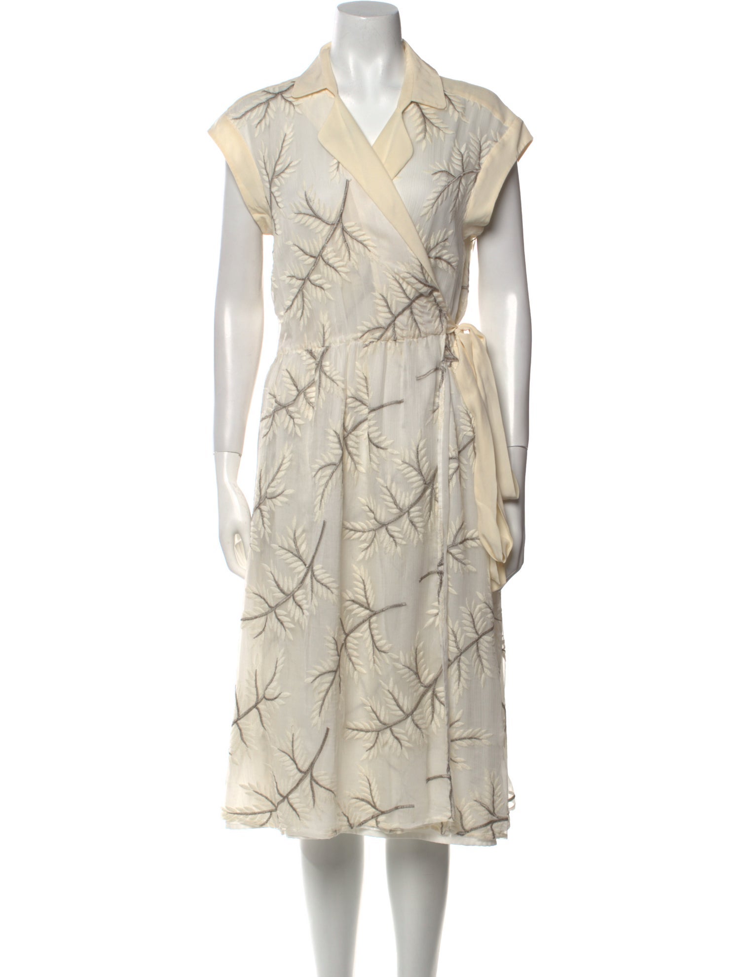 Paul & Joe Silk Knee-Length Dress