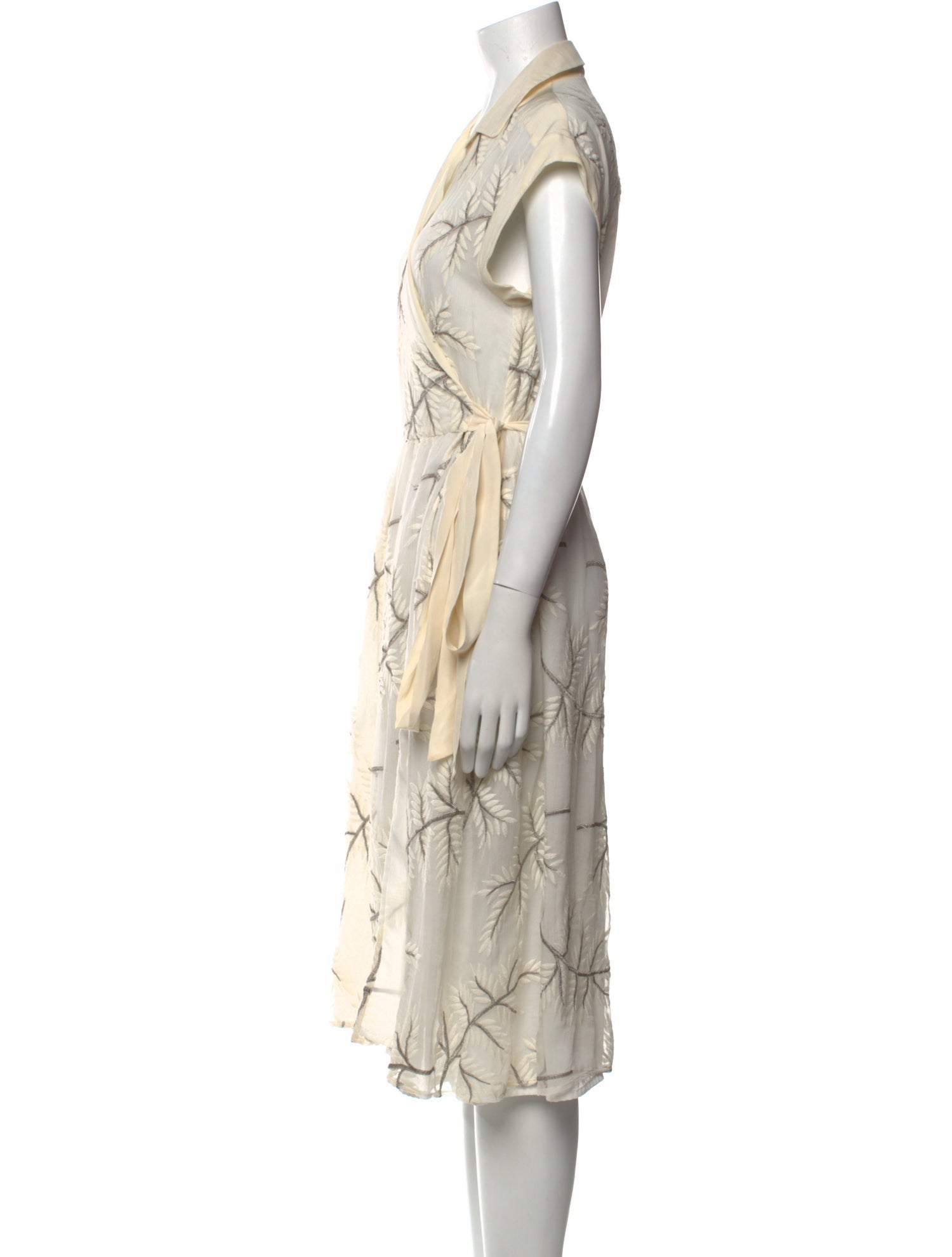 Paul & Joe Silk Knee-Length Dress