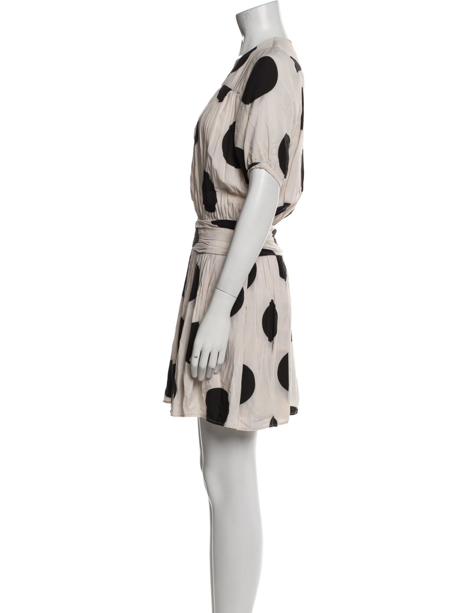 Paul & Joe Polka Dot Print Mini Dress