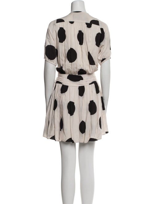 Paul & Joe Polka Dot Print Mini Dress