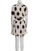 Paul & Joe Polka Dot Print Mini Dress