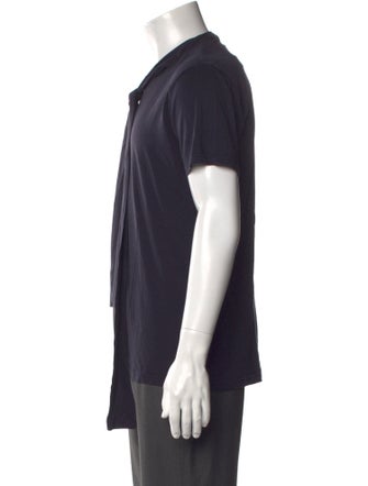 Paul & Joe V-Neck Short Sleeve Henley
