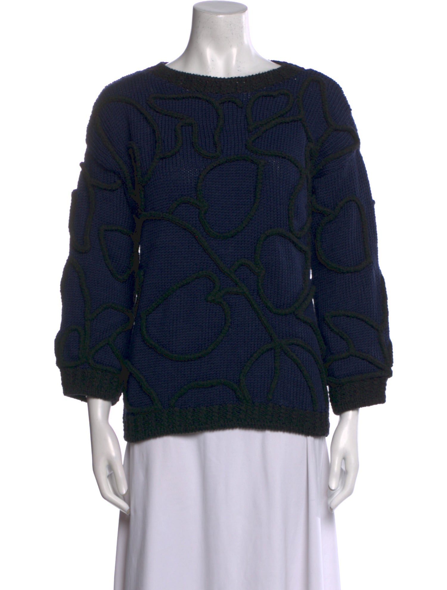 Paul & Joe Wool Patterned Sweater