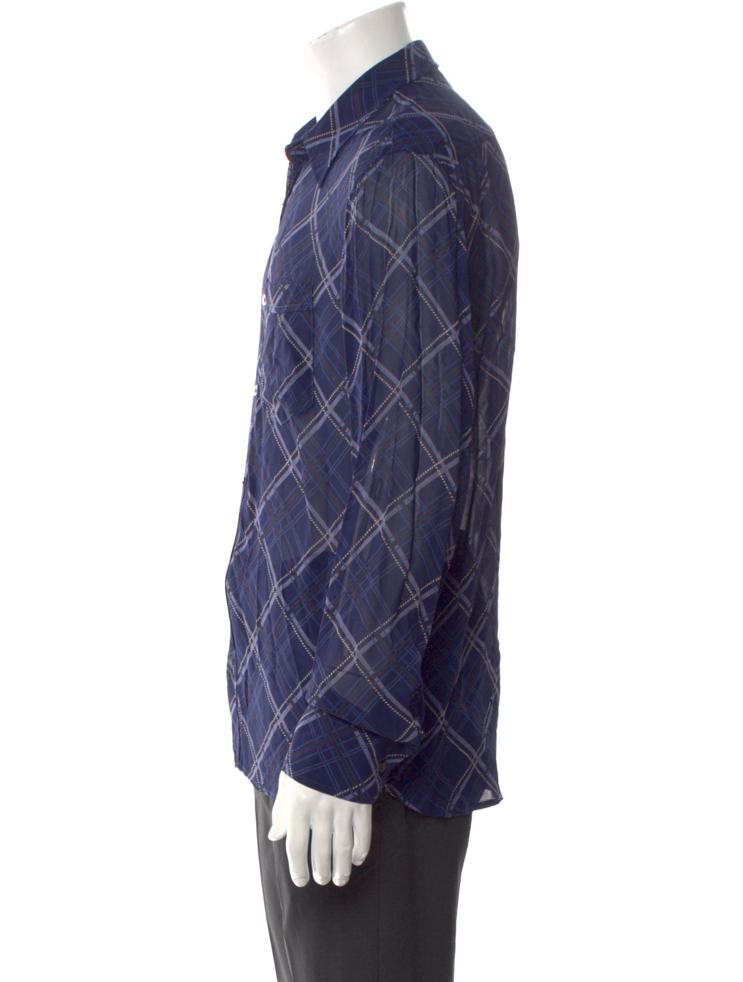 Paul & Joe Patterned Long Sleeve Shirt