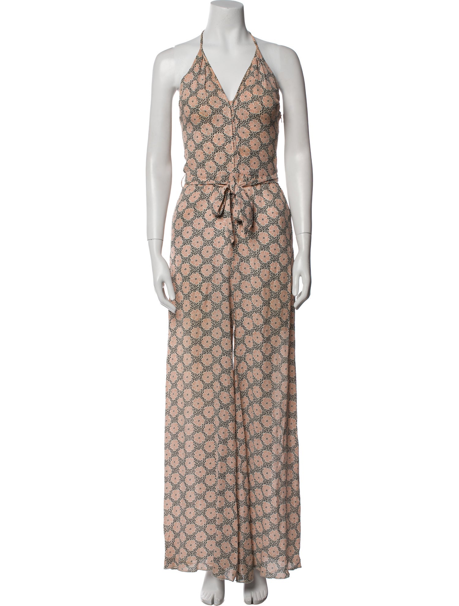 Paul & Joe Silk Printed Jumpsuit