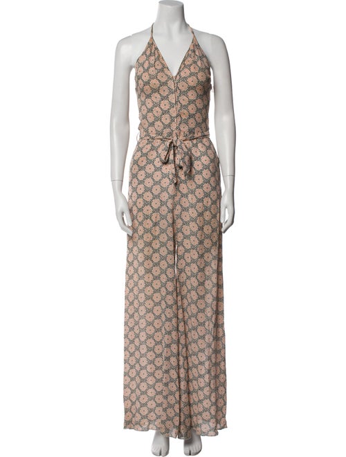 Paul & Joe Silk Printed Jumpsuit