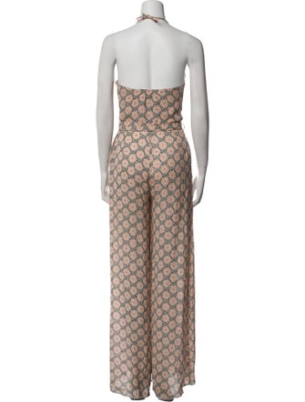 Paul & Joe Silk Printed Jumpsuit