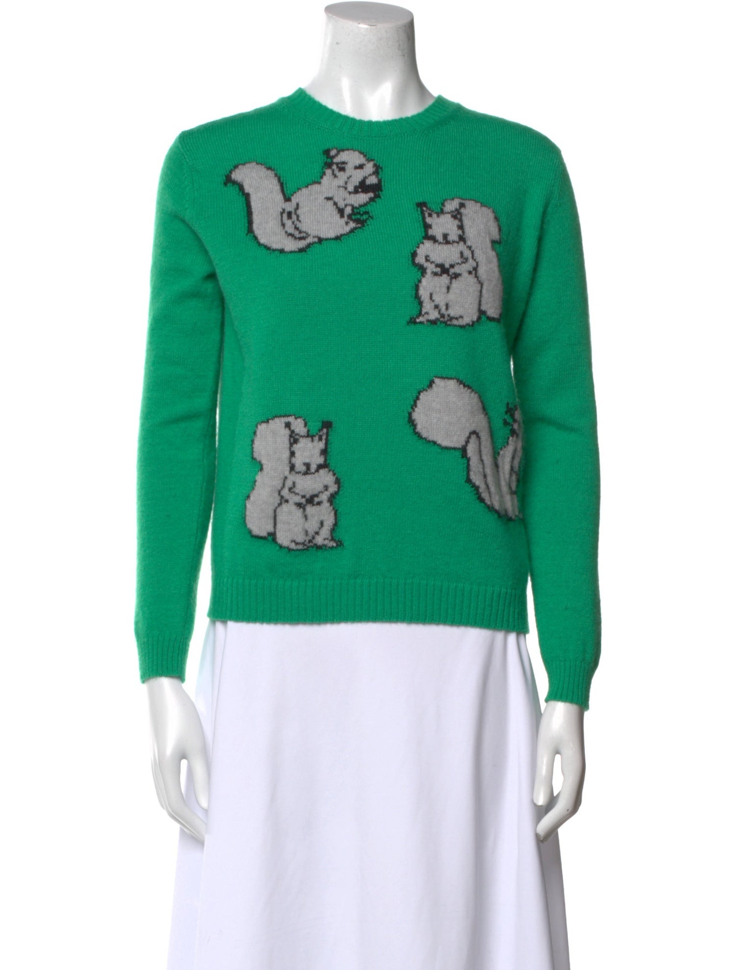 Paul & Joe Printed Crew Neck Sweater