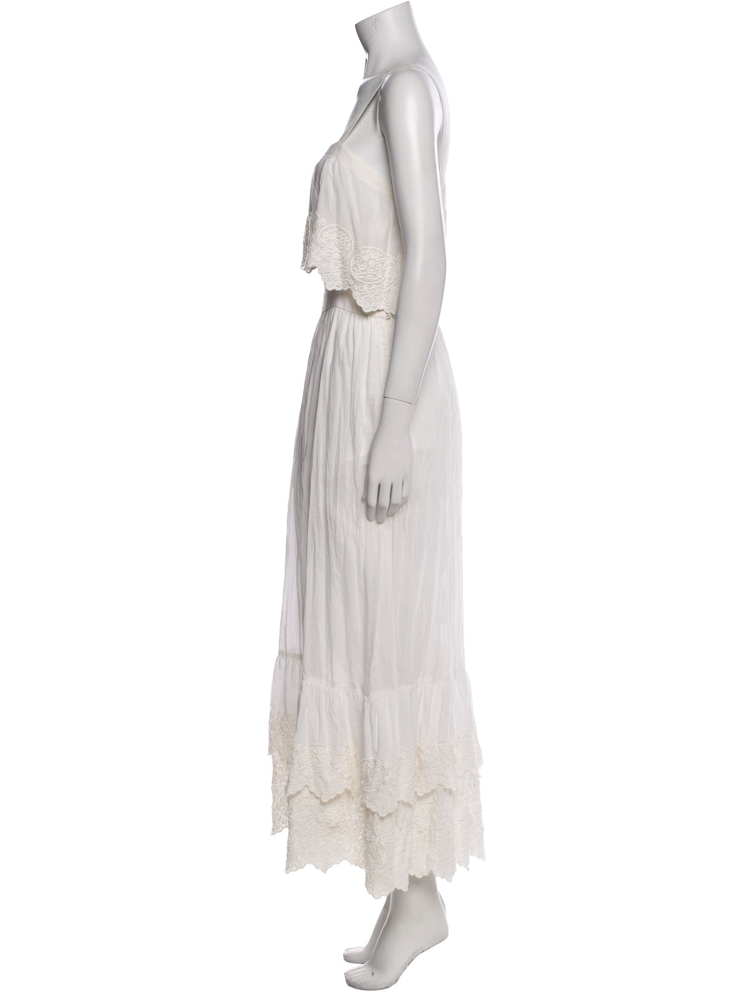 Paul & Joe Square Neckline Long Dress