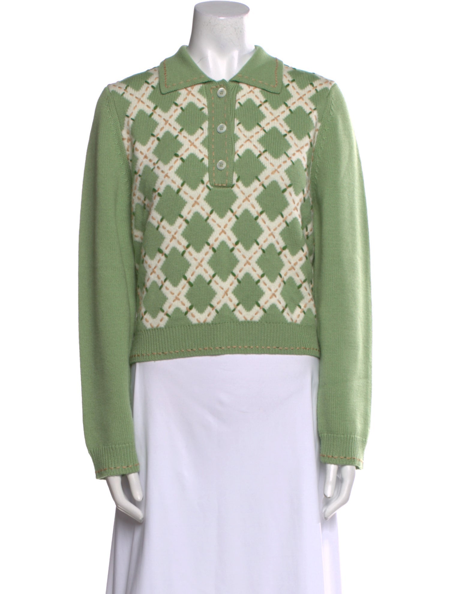 Paul & Joe Wool Printed Sweater