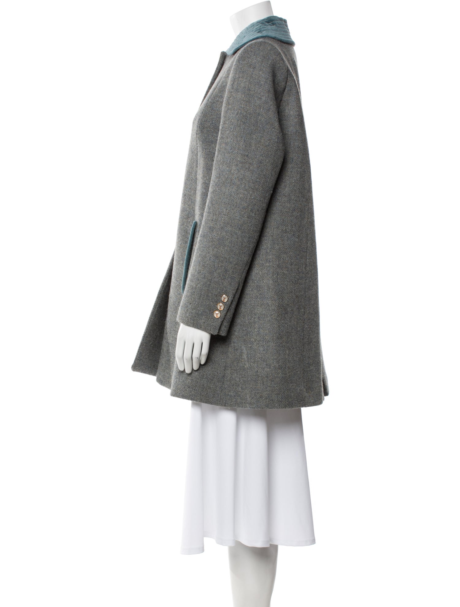 Paul & Joe Virgin Wool Coat