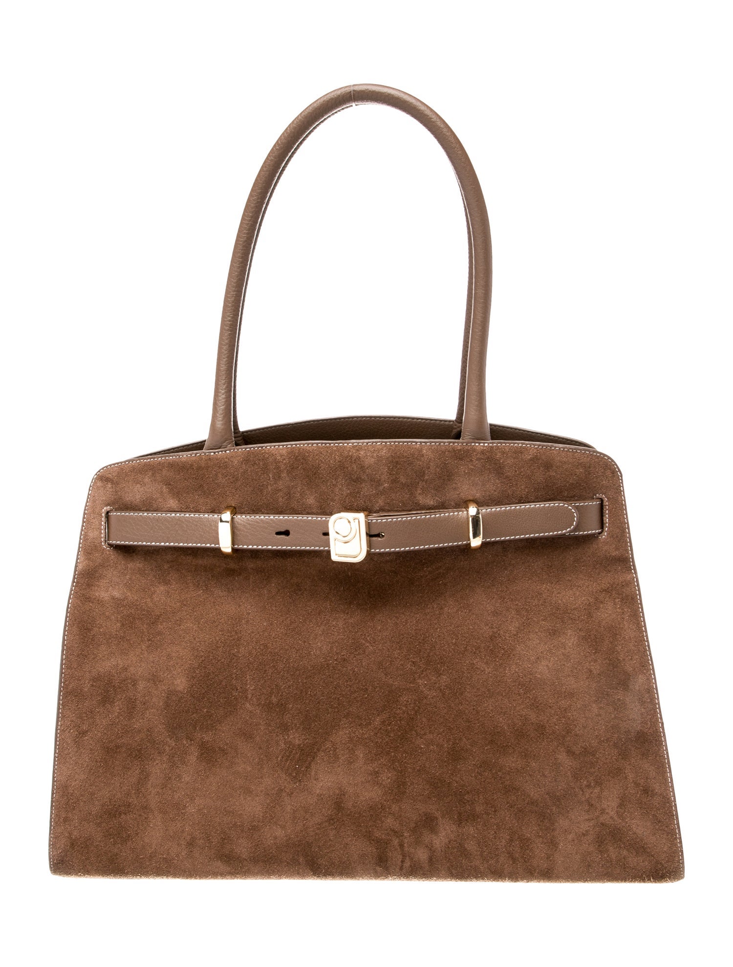 Paul & Joe Suede Top Handle Bag