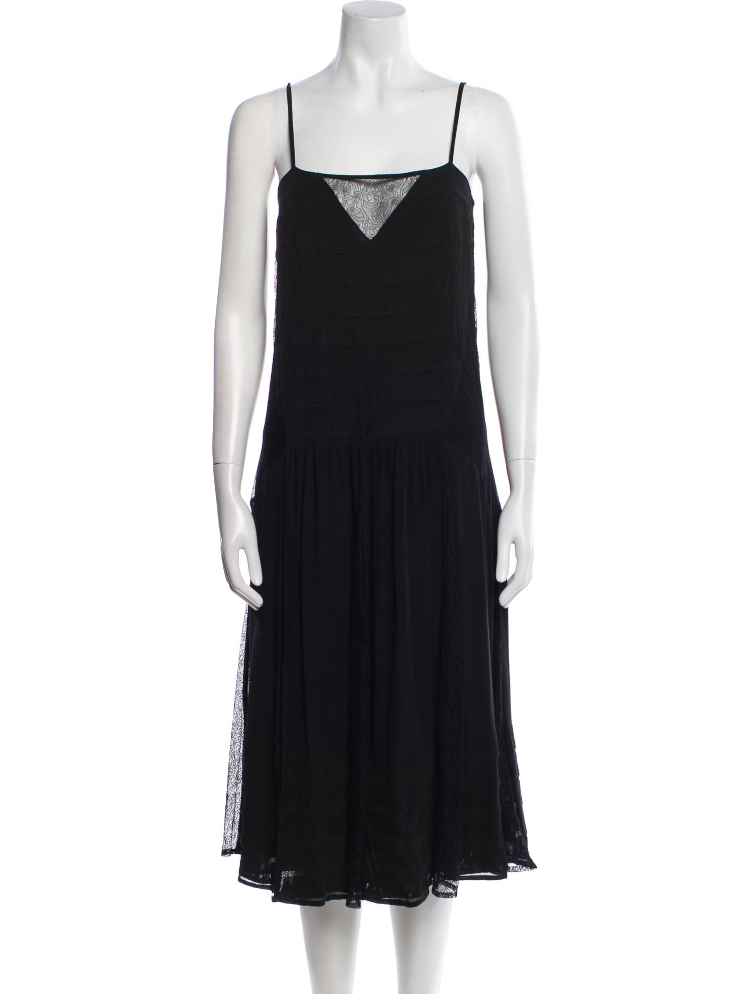Paul & Joe Silk Midi Length Dress