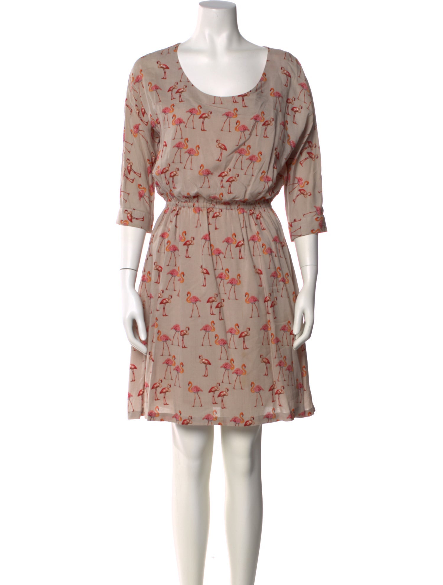 Paul & Joe Printed Knee-Length Dress