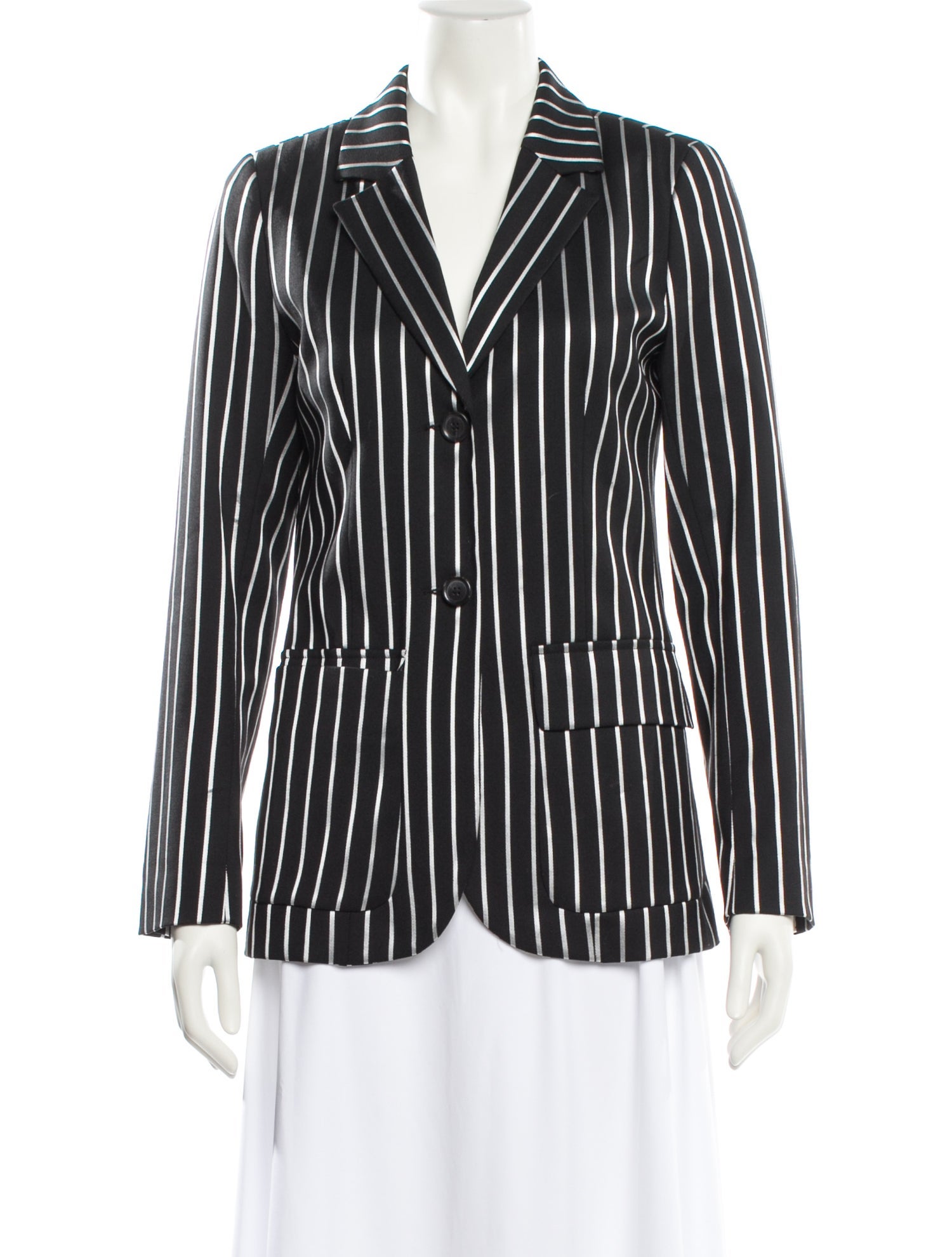 Paul & Joe Virgin Wool Striped Blazer