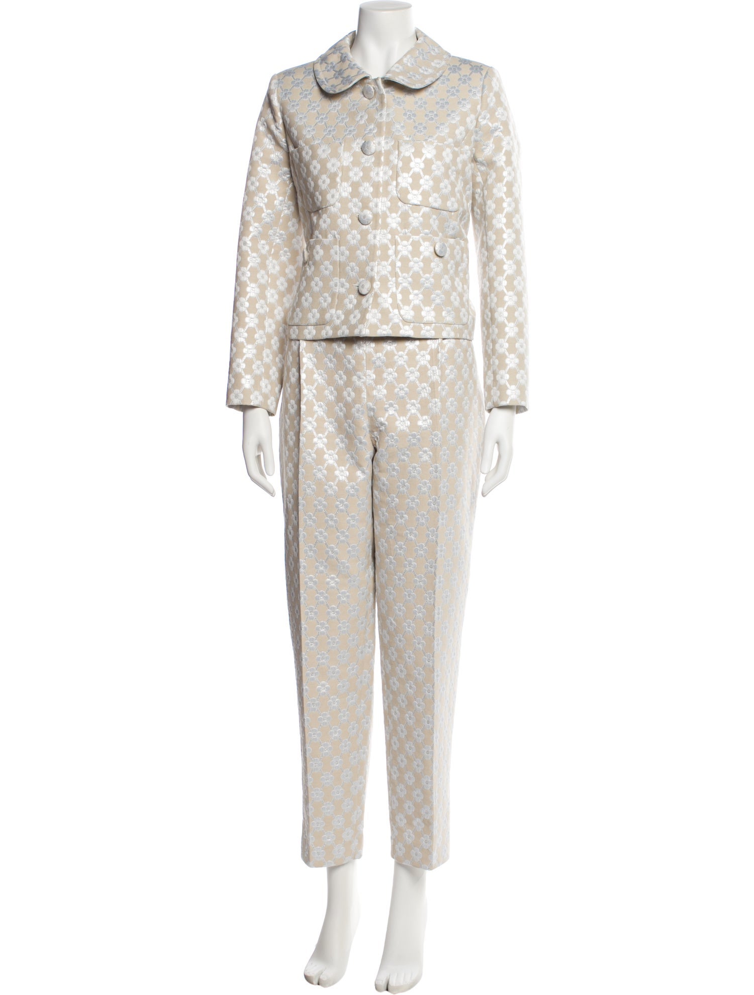 Paul & Joe Floral Print Pantsuit