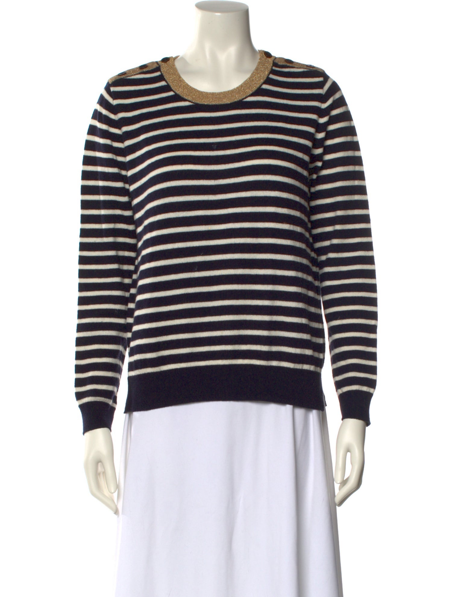 Paul & Joe Cashmere Striped Sweater