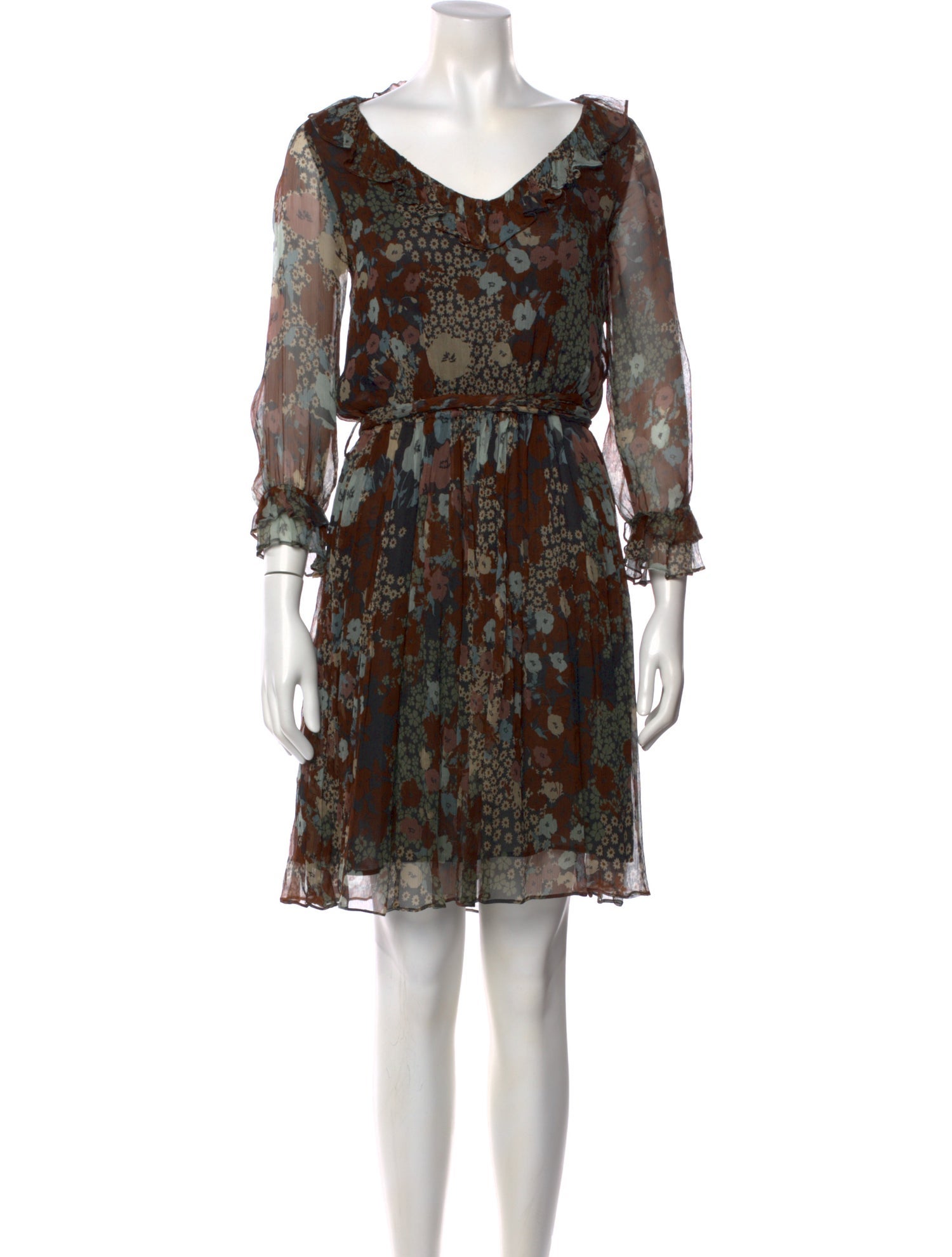 Paul & Joe Silk Mini Dress