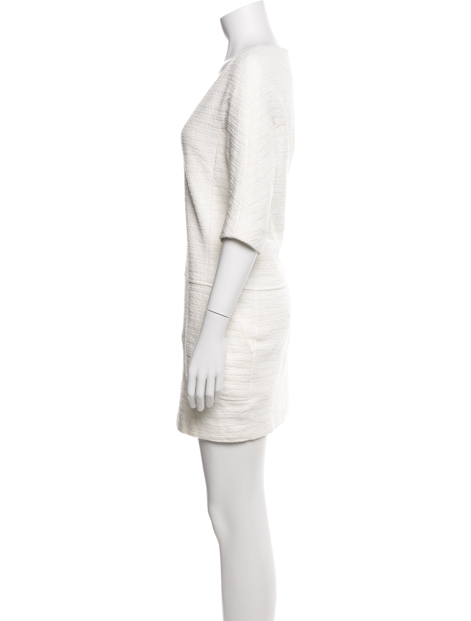 Paul & Joe V-Neck Mini Dress