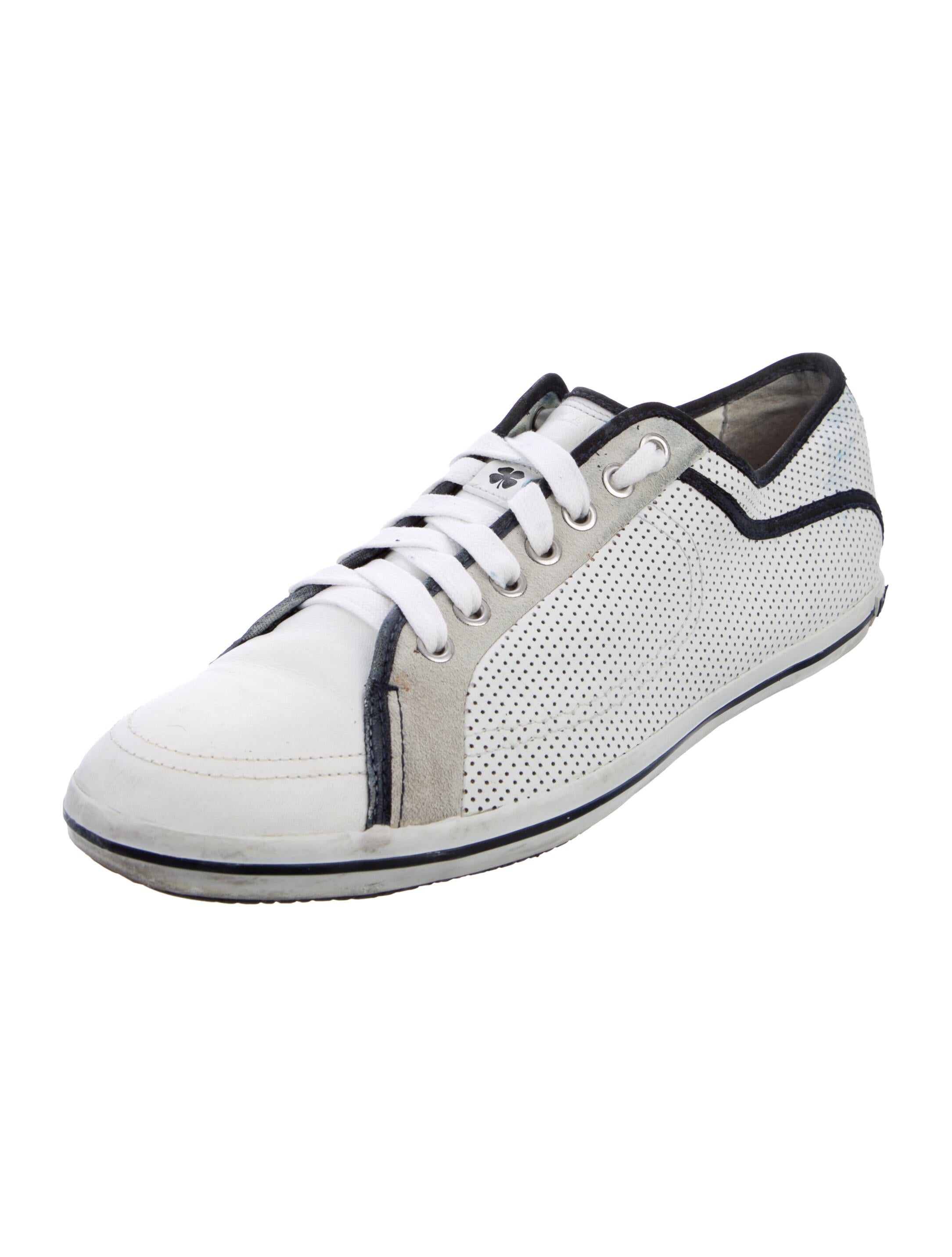 Paul & Joe Leather Lasercut Accents Sneakers