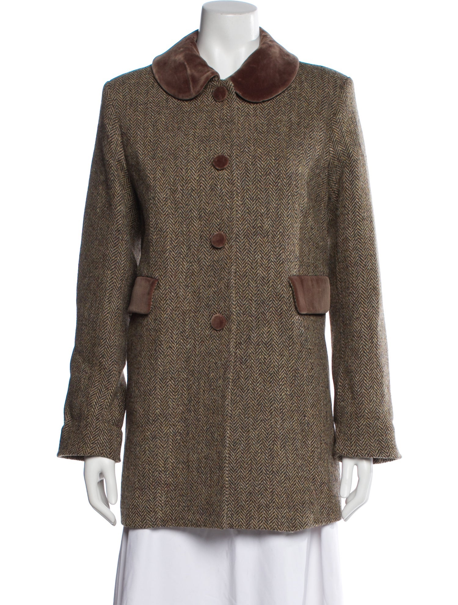 Paul & Joe Virgin Wool Printed Evening Jacket