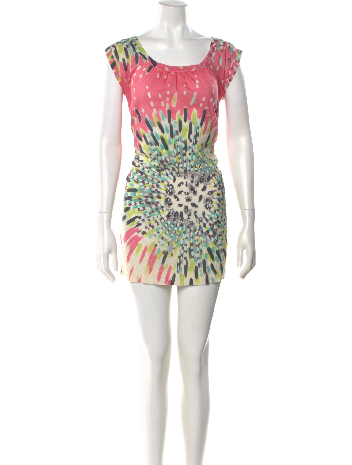Paul & Joe Printed Mini Dress