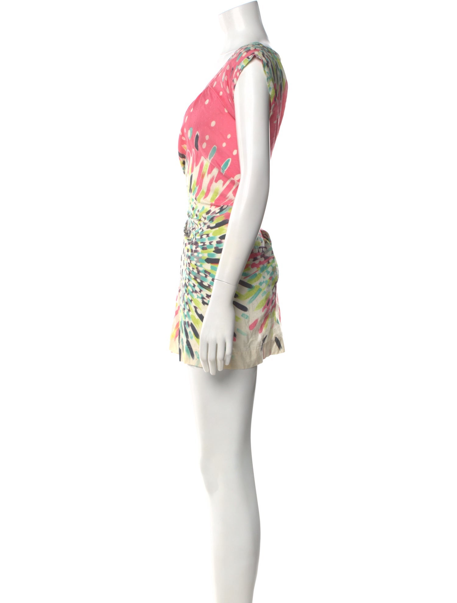 Paul & Joe Printed Mini Dress