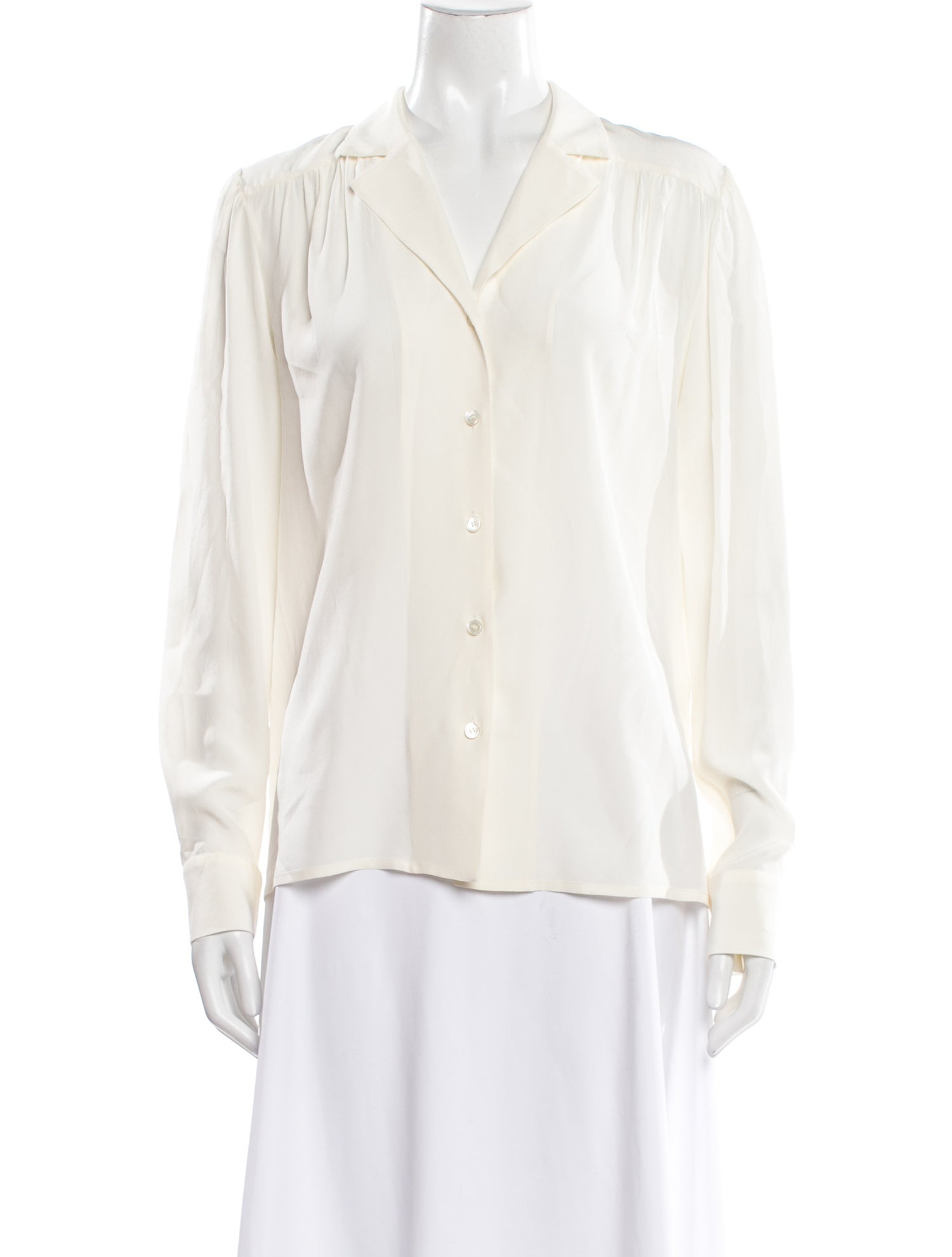 Paul & Joe Silk Long Sleeve Blouse