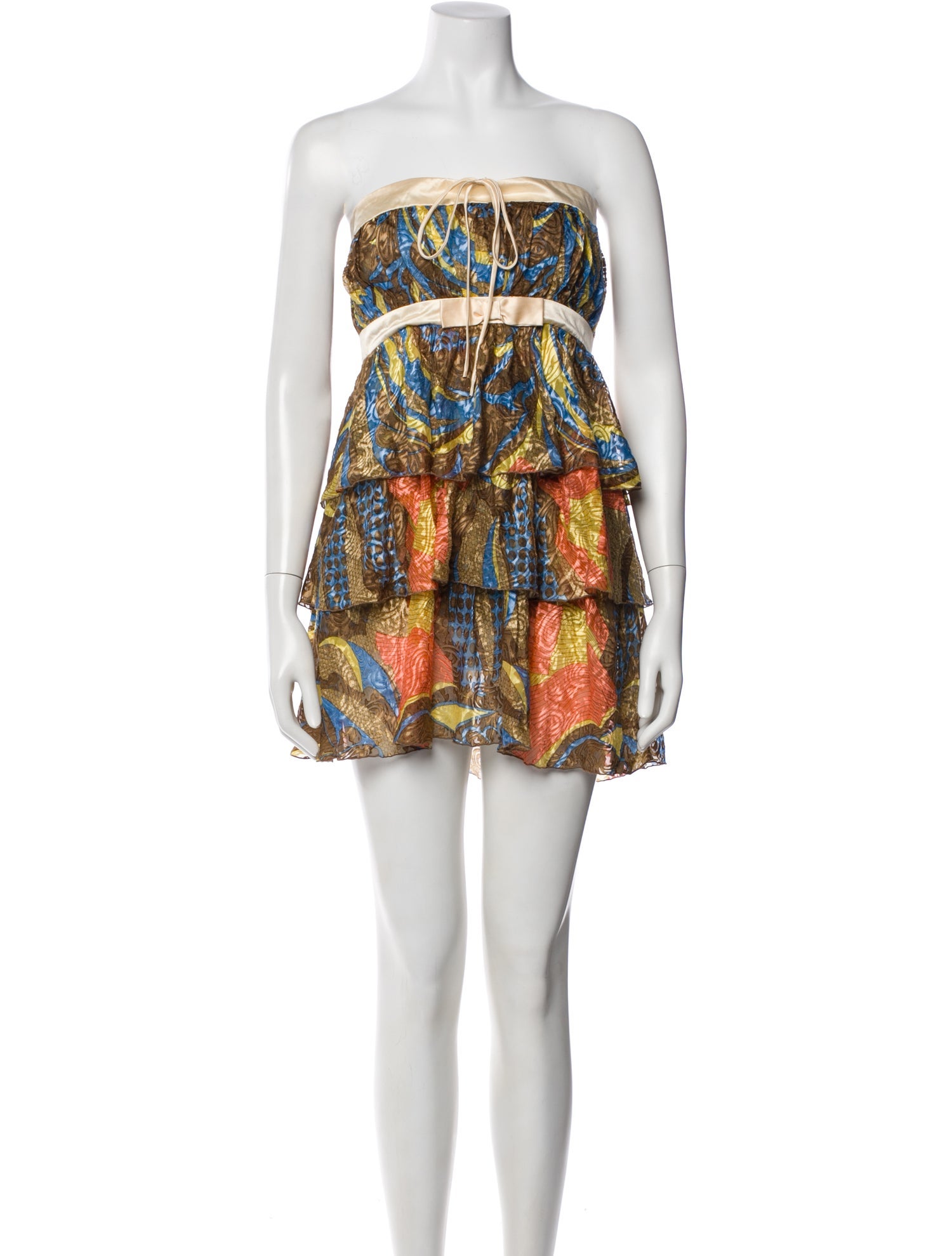 Paul & Joe Silk Mini Dress