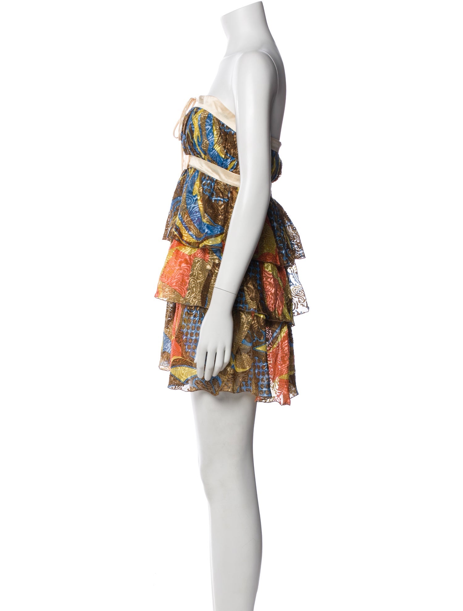 Paul & Joe Silk Mini Dress