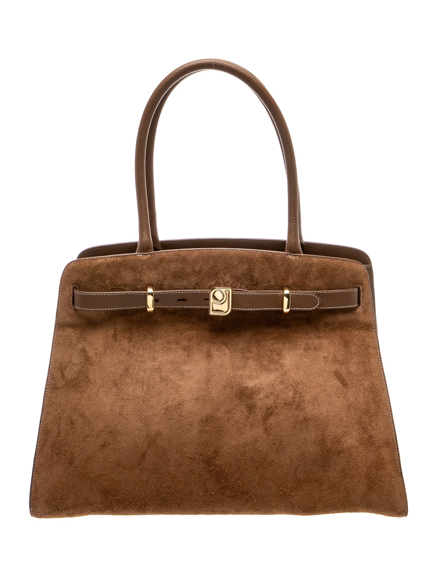 Paul & Joe Suede Top Handle Bag