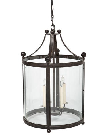 Lighting The Realreal Paul Ferrante Wrought Iron Lantern Chandelier