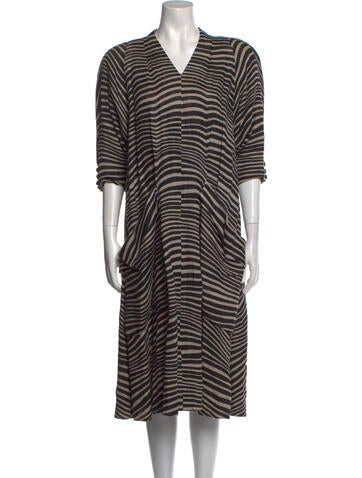 Pauline Trigere Dresses Vintage Midi Length Dress L