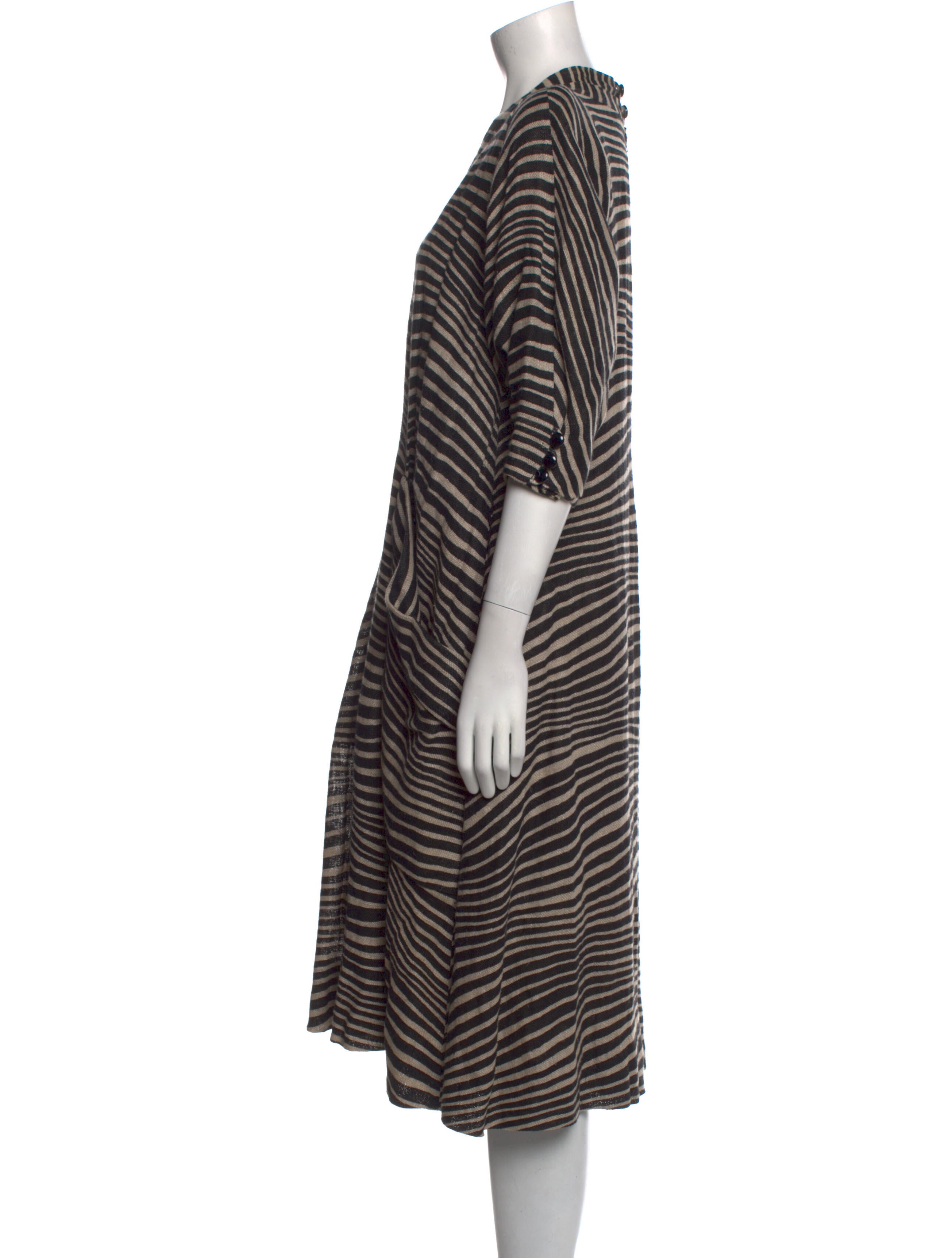 Pauline Trigere Vintage Midi Length Dress