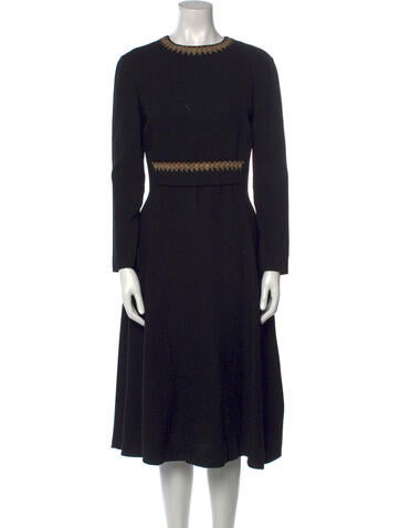 Pauline Trigere Dresses Vintage Midi Length Dress S